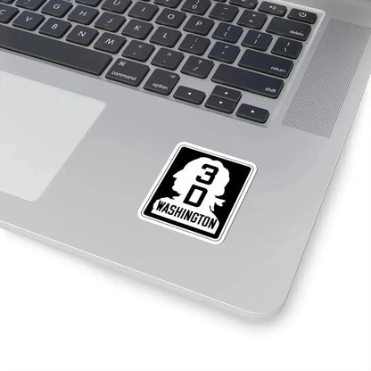 WA-SSH3-D (Washington) (Road Sign) STICKER Vinyl Kiss-Cut Decal - The Sticker Space