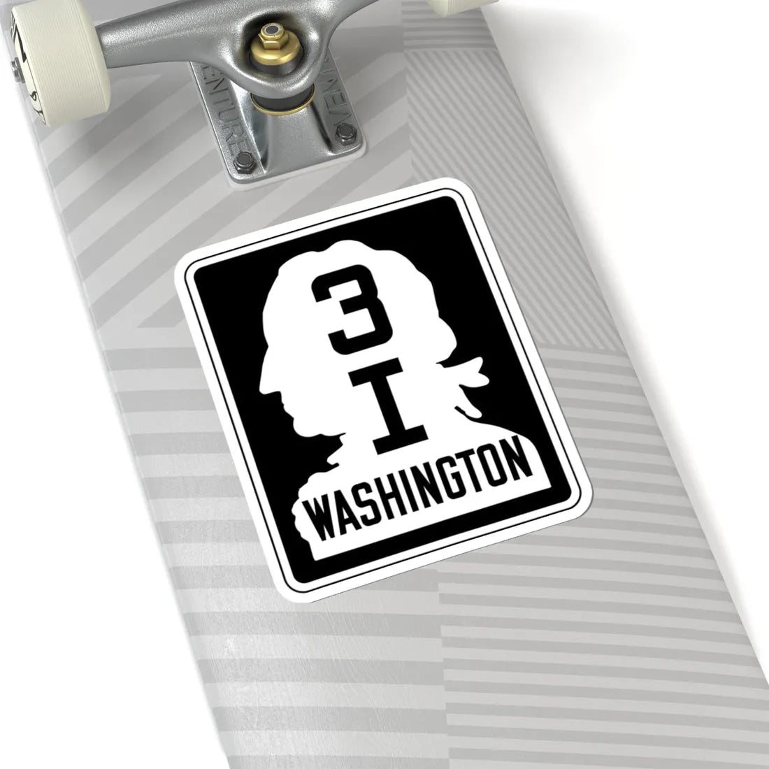 WA-SSH3-I (Washington) (Road Sign) STICKER Vinyl Kiss-Cut Decal - The Sticker Space