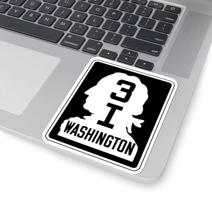 WA-SSH3-I (Washington) (Road Sign) STICKER Vinyl Kiss-Cut Decal - The Sticker Space