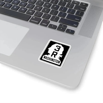 WA-SSH3-R (Washington) (Road Sign) STICKER Vinyl Kiss-Cut Decal - The Sticker Space