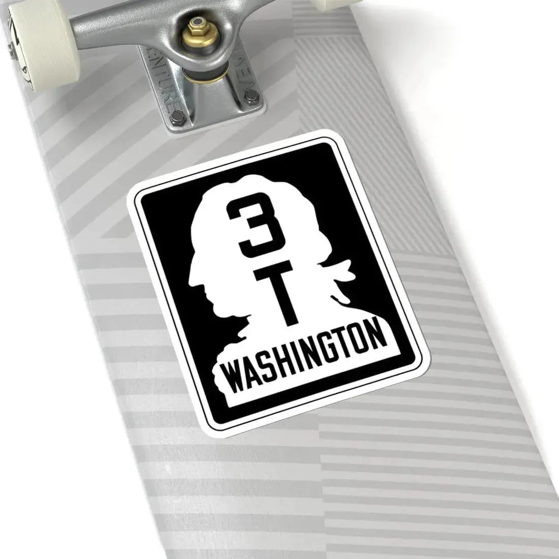 WA-SSH3-T (Washington) (Road Sign) STICKER Vinyl Kiss-Cut Decal - The Sticker Space