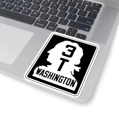 WA-SSH3-T (Washington) (Road Sign) STICKER Vinyl Kiss-Cut Decal - The Sticker Space