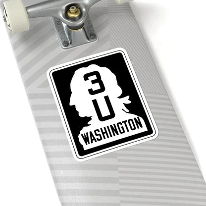 WA-SSH3-U (Washington) (Road Sign) STICKER Vinyl Kiss-Cut Decal - The Sticker Space