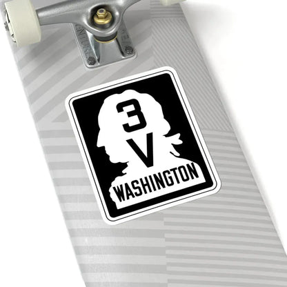 WA-SSH3-V (Washington) (Road Sign) STICKER Vinyl Kiss-Cut Decal - The Sticker Space
