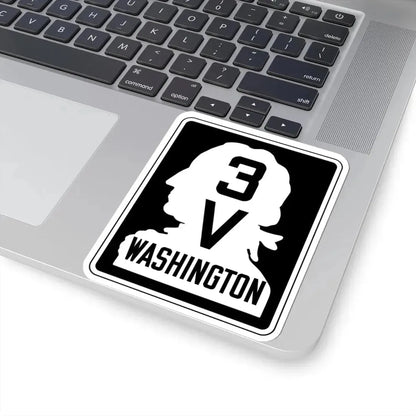 WA-SSH3-V (Washington) (Road Sign) STICKER Vinyl Kiss-Cut Decal - The Sticker Space