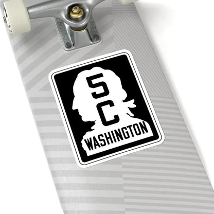 WA-SSH5-C (Washington) (Road Sign) STICKER Vinyl Kiss-Cut Decal - The Sticker Space