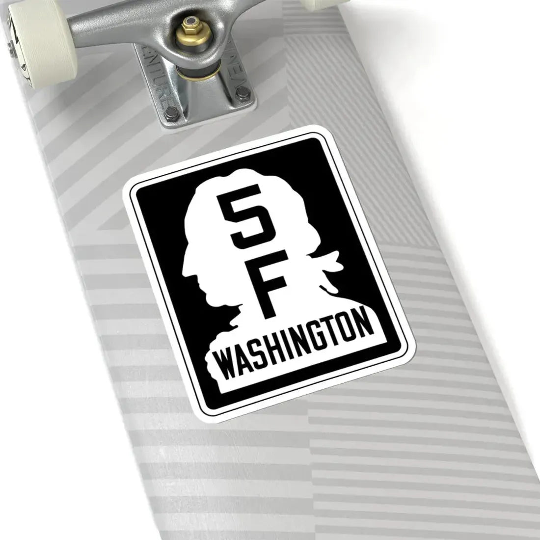 WA-SSH5-F (Washington) (Road Sign) STICKER Vinyl Kiss-Cut Decal - The Sticker Space