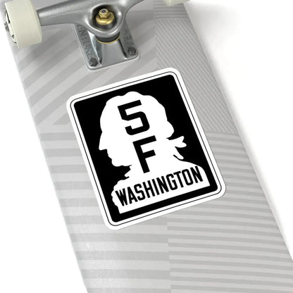WA-SSH5-F (Washington) (Road Sign) STICKER Vinyl Kiss-Cut Decal - The Sticker Space