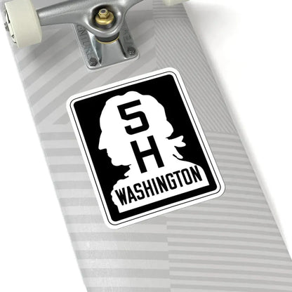 WA-SSH5-H (Washington) (Road Sign) STICKER Vinyl Kiss-Cut Decal - The Sticker Space