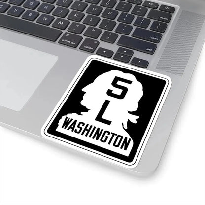 WA-SSH5-L (Washington) (Road Sign) STICKER Vinyl Kiss-Cut Decal - The Sticker Space