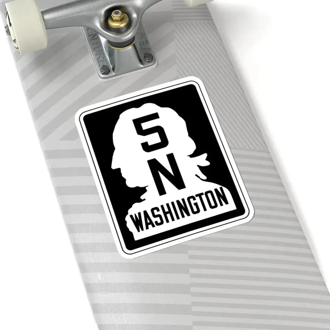 WA-SSH5-N (Washington) (Road Sign) STICKER Vinyl Kiss-Cut Decal - The Sticker Space