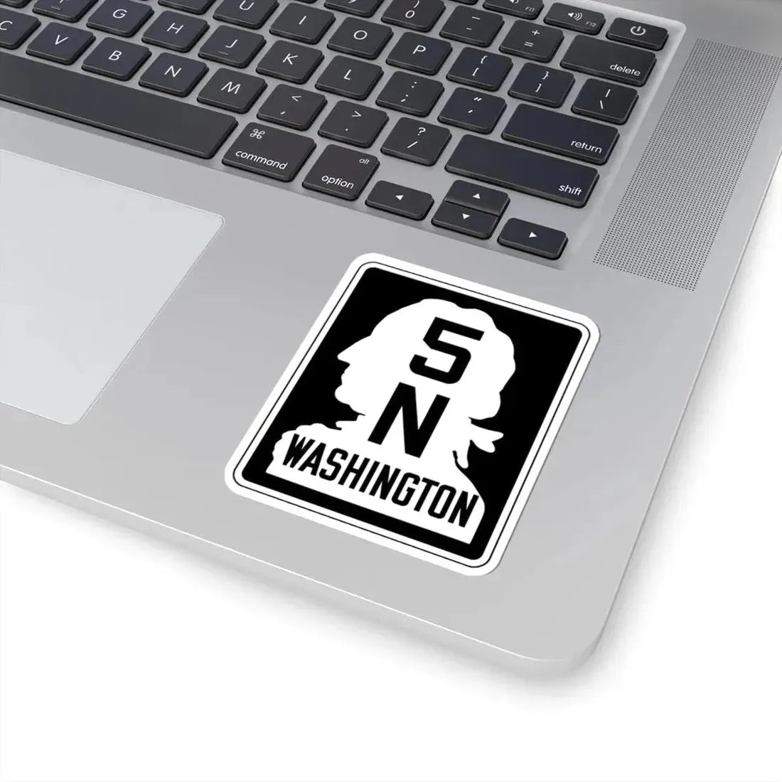 WA-SSH5-N (Washington) (Road Sign) STICKER Vinyl Kiss-Cut Decal - The Sticker Space