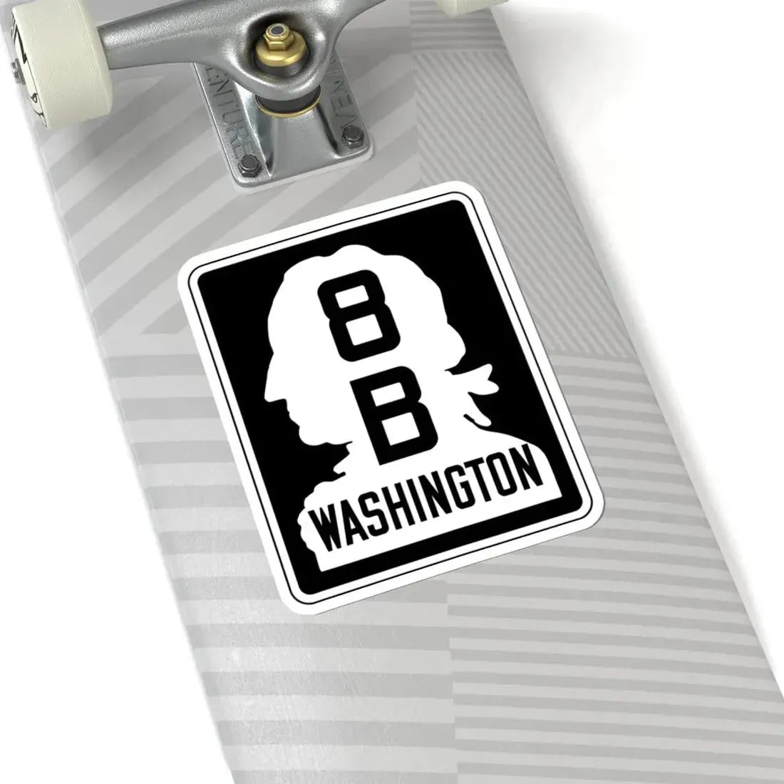WA-SSH8-B (Washington) (Road Sign) STICKER Vinyl Kiss-Cut Decal - The Sticker Space