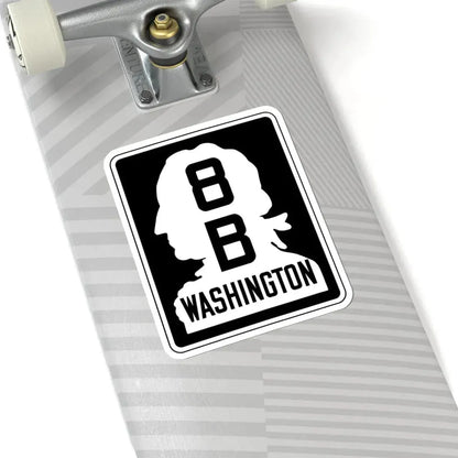 WA-SSH8-B (Washington) (Road Sign) STICKER Vinyl Kiss-Cut Decal - The Sticker Space