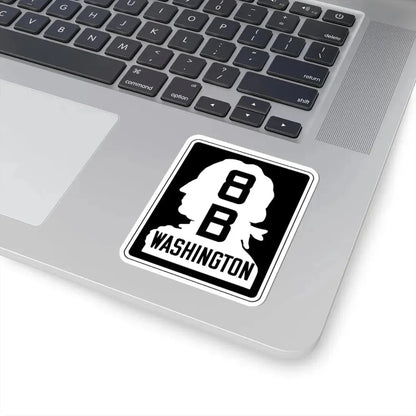 WA-SSH8-B (Washington) (Road Sign) STICKER Vinyl Kiss-Cut Decal - The Sticker Space