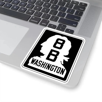 WA-SSH8-B (Washington) (Road Sign) STICKER Vinyl Kiss-Cut Decal - The Sticker Space