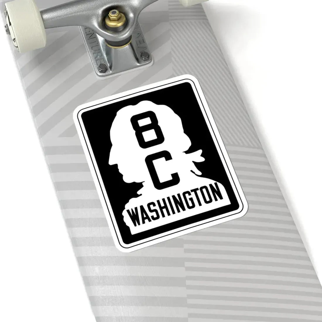 WA-SSH8-C (Washington) (Road Sign) STICKER Vinyl Kiss-Cut Decal - The Sticker Space