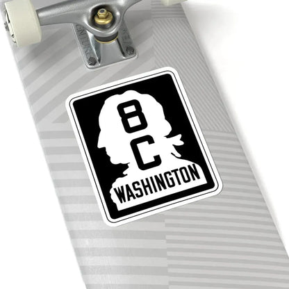 WA-SSH8-C (Washington) (Road Sign) STICKER Vinyl Kiss-Cut Decal - The Sticker Space