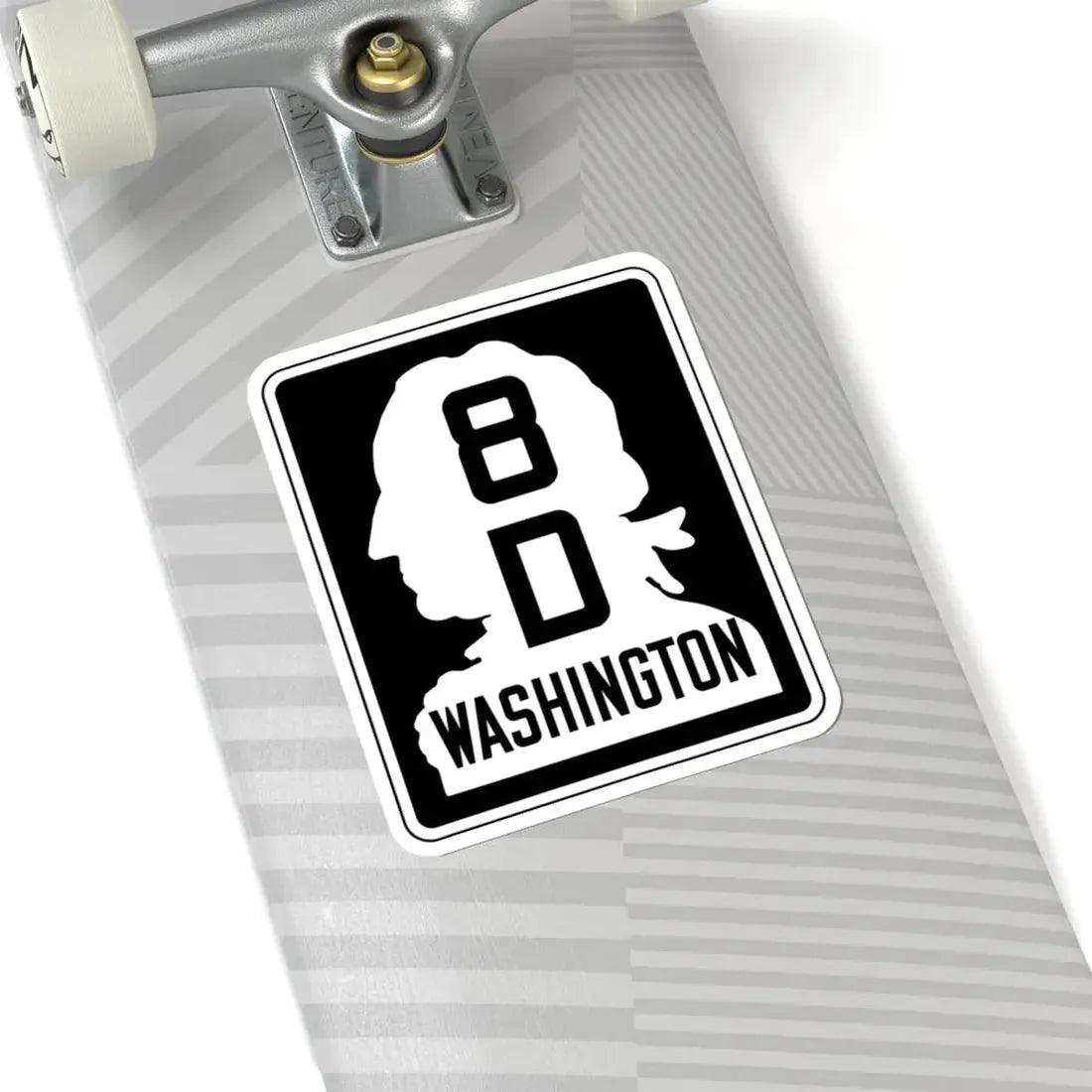 WA-SSH8-D (Washington) (Road Sign) STICKER Vinyl Kiss-Cut Decal - The Sticker Space