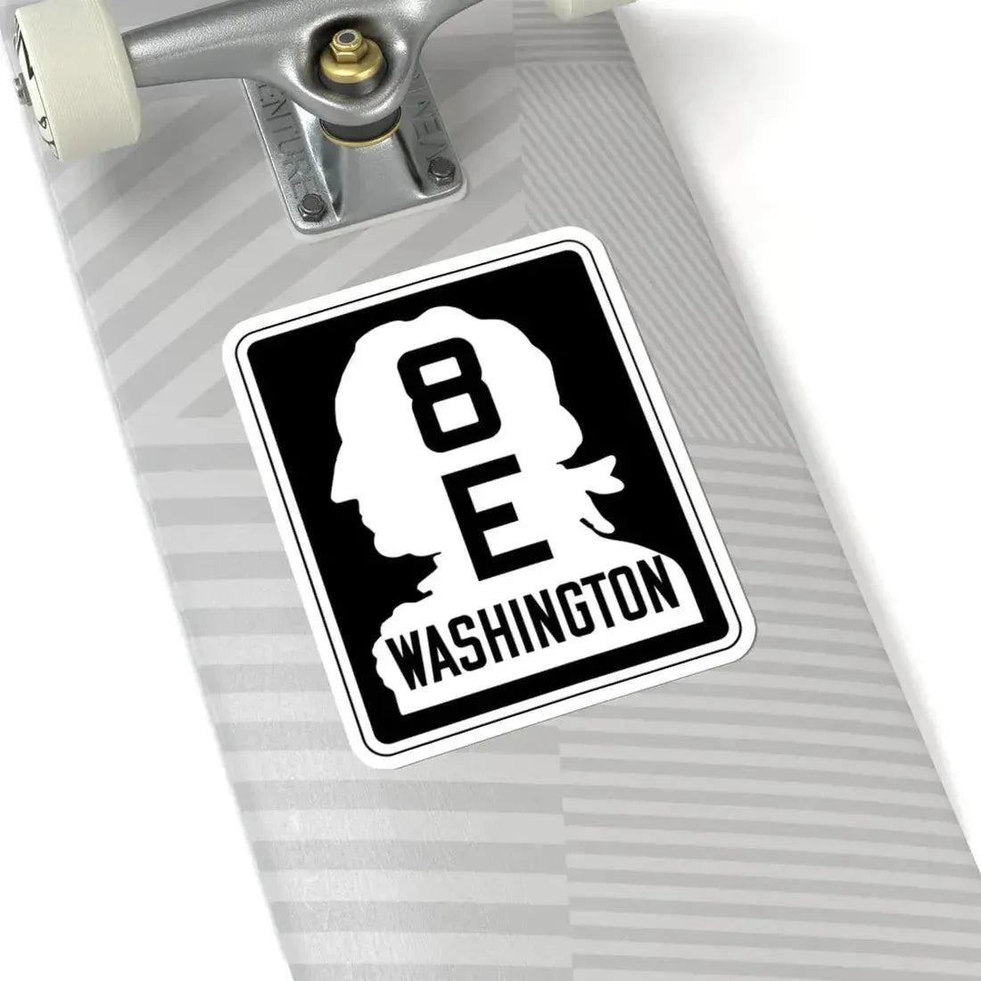 WA-SSH8-E (Washington) (Road Sign) STICKER Vinyl Kiss-Cut Decal - The Sticker Space