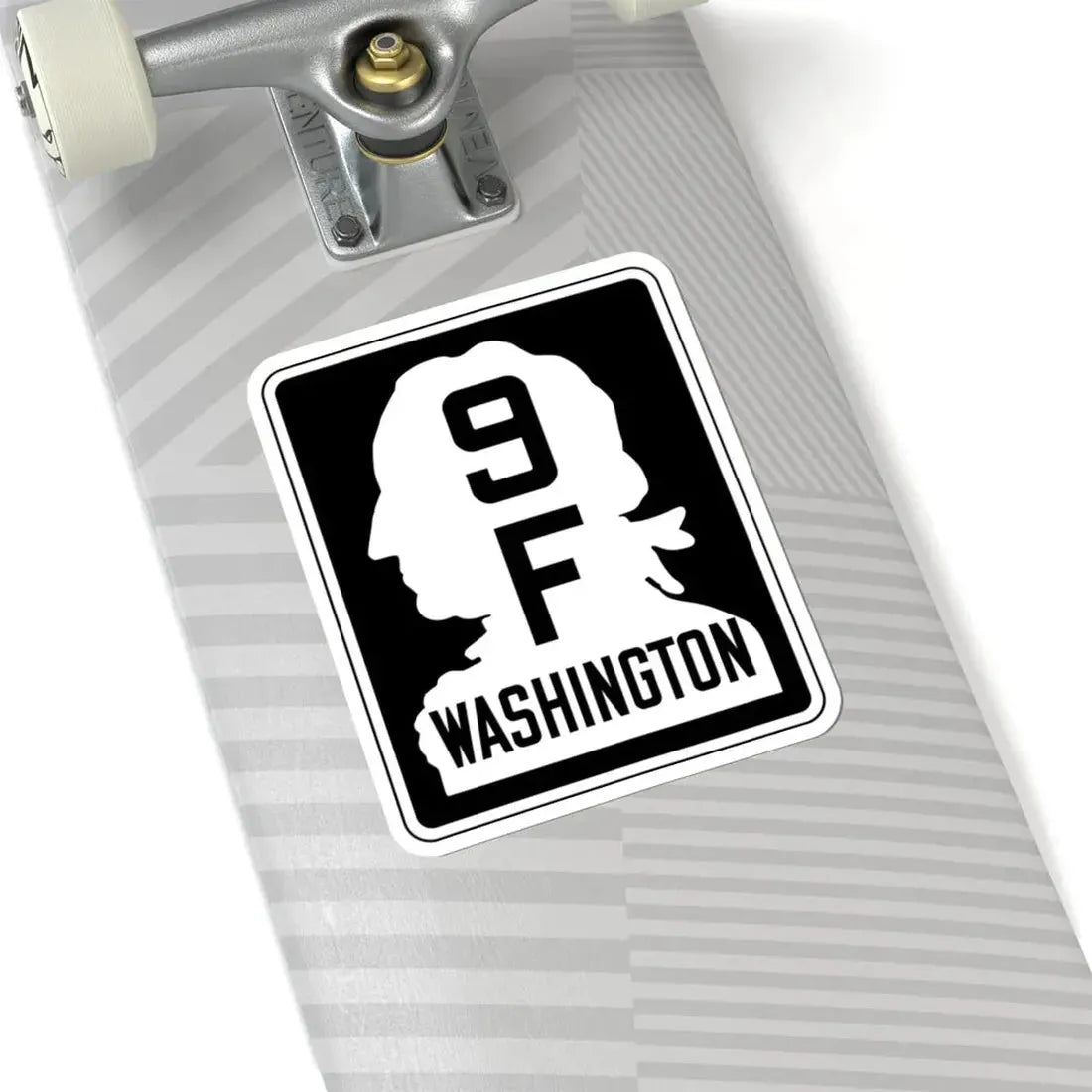 WA-SSH9-F (Washington) (Road Sign) STICKER Vinyl Kiss-Cut Decal - The Sticker Space