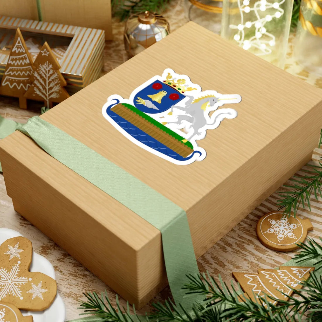 Waadhoeke wapen  foarstel 2016 (Netherlands) (Coat of Arms) STICKER Vinyl Kiss-Cut Decal - The Sticker Space