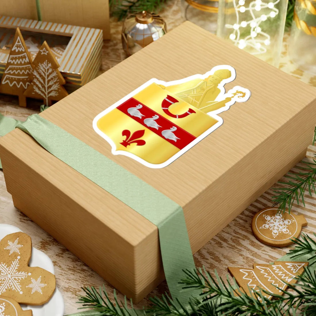 Waalre wapen (Netherlands) (Coat of Arms) STICKER Vinyl Kiss-Cut Decal - The Sticker Space