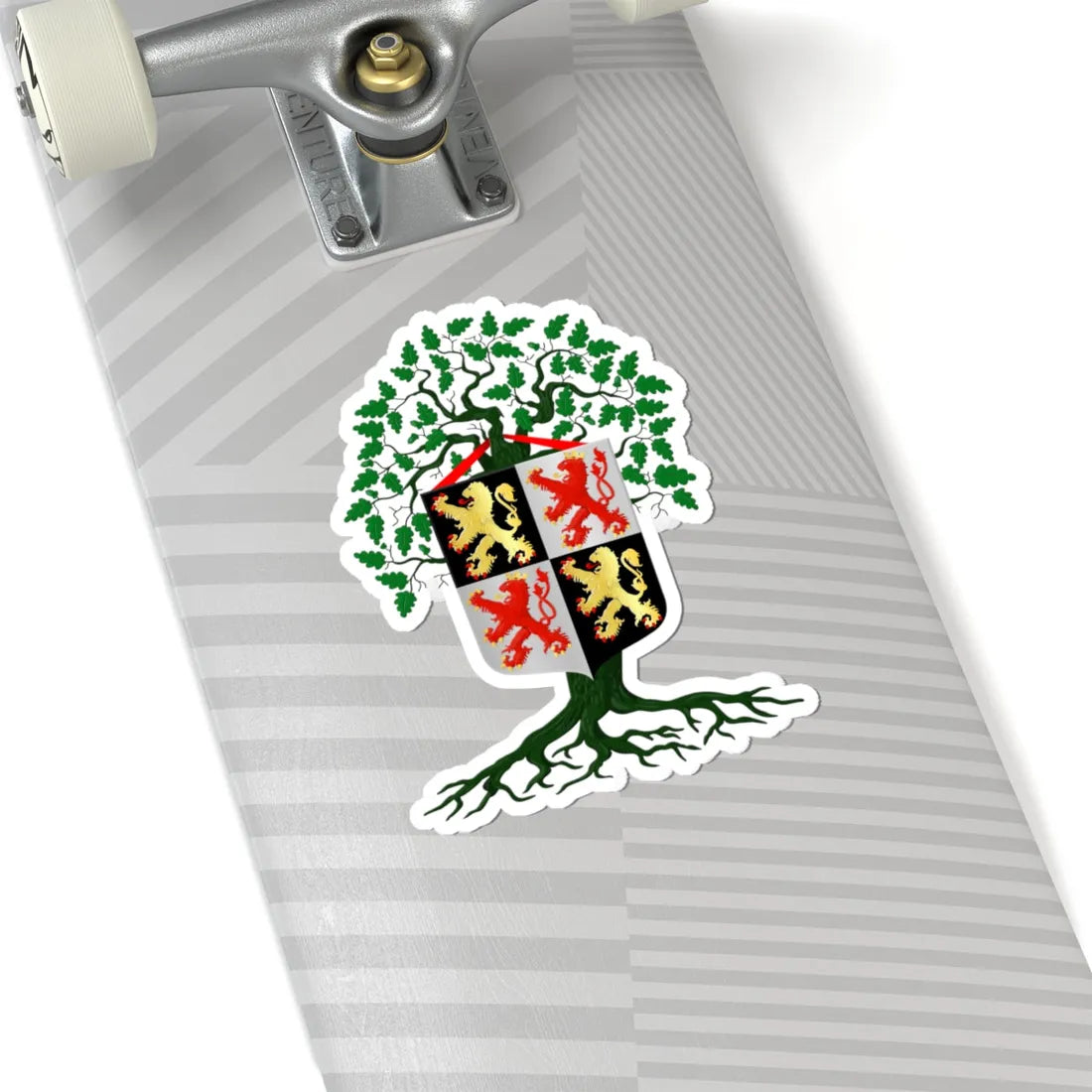Waalwijk wapen (Netherlands) (Coat of Arms) STICKER Vinyl Kiss-Cut Decal - The Sticker Space