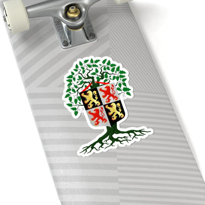 Waalwijk wapen (Netherlands) (Coat of Arms) STICKER Vinyl Kiss-Cut Decal - The Sticker Space