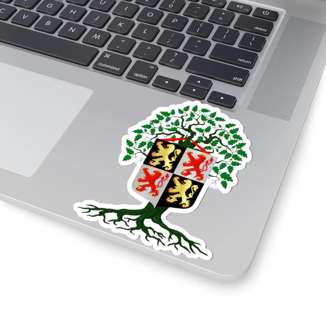 Waalwijk wapen (Netherlands) (Coat of Arms) STICKER Vinyl Kiss-Cut Decal - The Sticker Space