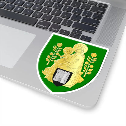 Waarschoot wapen (Belgium) (Coat of Arms) STICKER Vinyl Kiss-Cut Decal - The Sticker Space