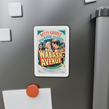 Wabash Avenue 1950 Movie Poster Die-Cut Magnet-The Sticker Space