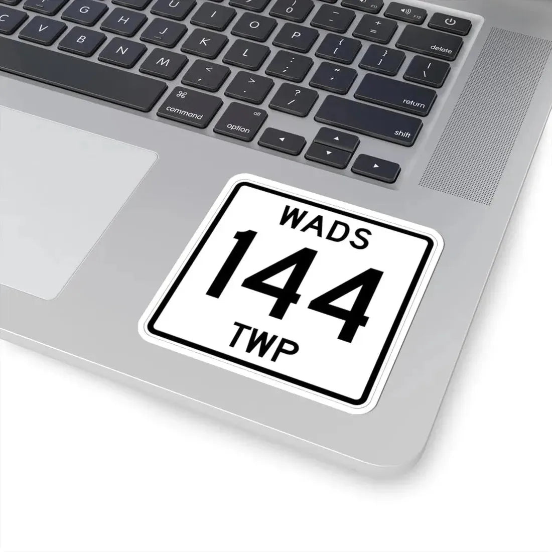 Wadsworth Township Route 144 Medina County Ohio (Ohio) (Road Sign) STICKER Vinyl Kiss-Cut Decal - The Sticker Space