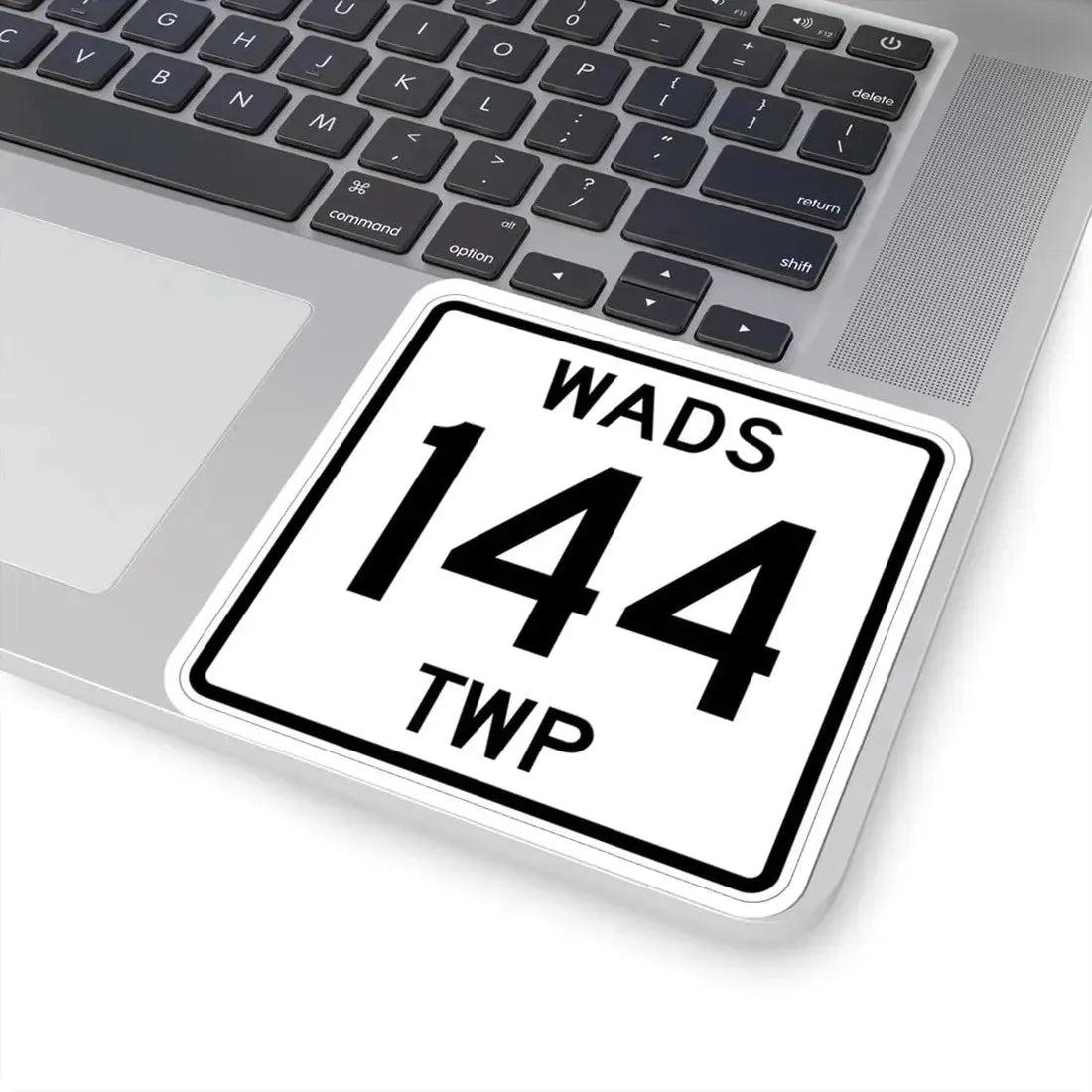 Wadsworth Township Route 144 Medina County Ohio (Ohio) (Road Sign) STICKER Vinyl Kiss-Cut Decal - The Sticker Space