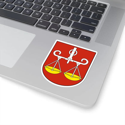 Wagenhausen-blazon (Switzerland) (Coat of Arms) STICKER Vinyl Kiss-Cut Decal - The Sticker Space