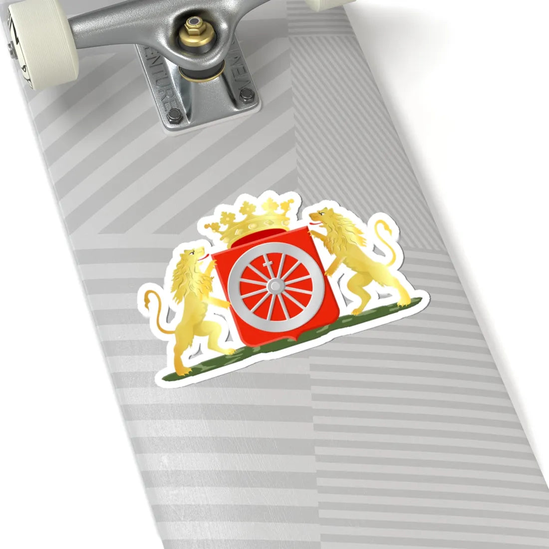 Wageningen wapen HRvA (Netherlands) (Coat of Arms) STICKER Vinyl Kiss-Cut Decal - The Sticker Space
