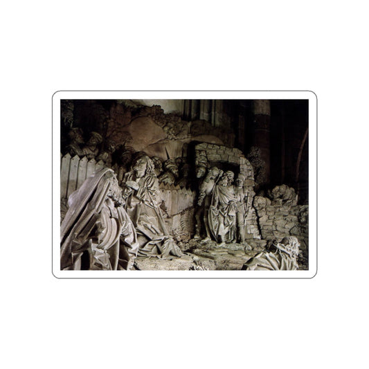 WAGNER, Veit - Christ in the Garden of Gethsemane (Artwork) STICKER Vinyl Die-Cut Decal-White-The Sticker Space