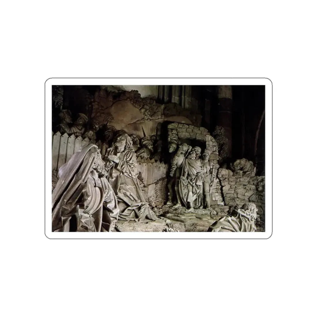 WAGNER, Veit - Christ in the Garden of Gethsemane (Artwork) STICKER Vinyl Die-Cut Decal White Die-Cut 3 Inch - The Sticker Space