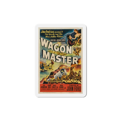 Wagon Master 1950 Movie Poster Die-Cut Magnet-5 Inch-The Sticker Space