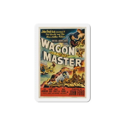 Wagon Master 1950 Movie Poster Refrigerator Magnet 3 Inch - The Sticker Space
