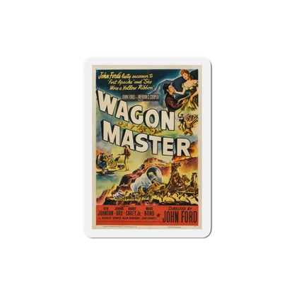 Wagon Master 1950 Movie Poster Refrigerator Magnet 4 Inch - The Sticker Space