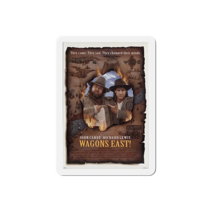 Wagons East 1994 Movie Poster Refrigerator Magnet 2 Inch - The Sticker Space