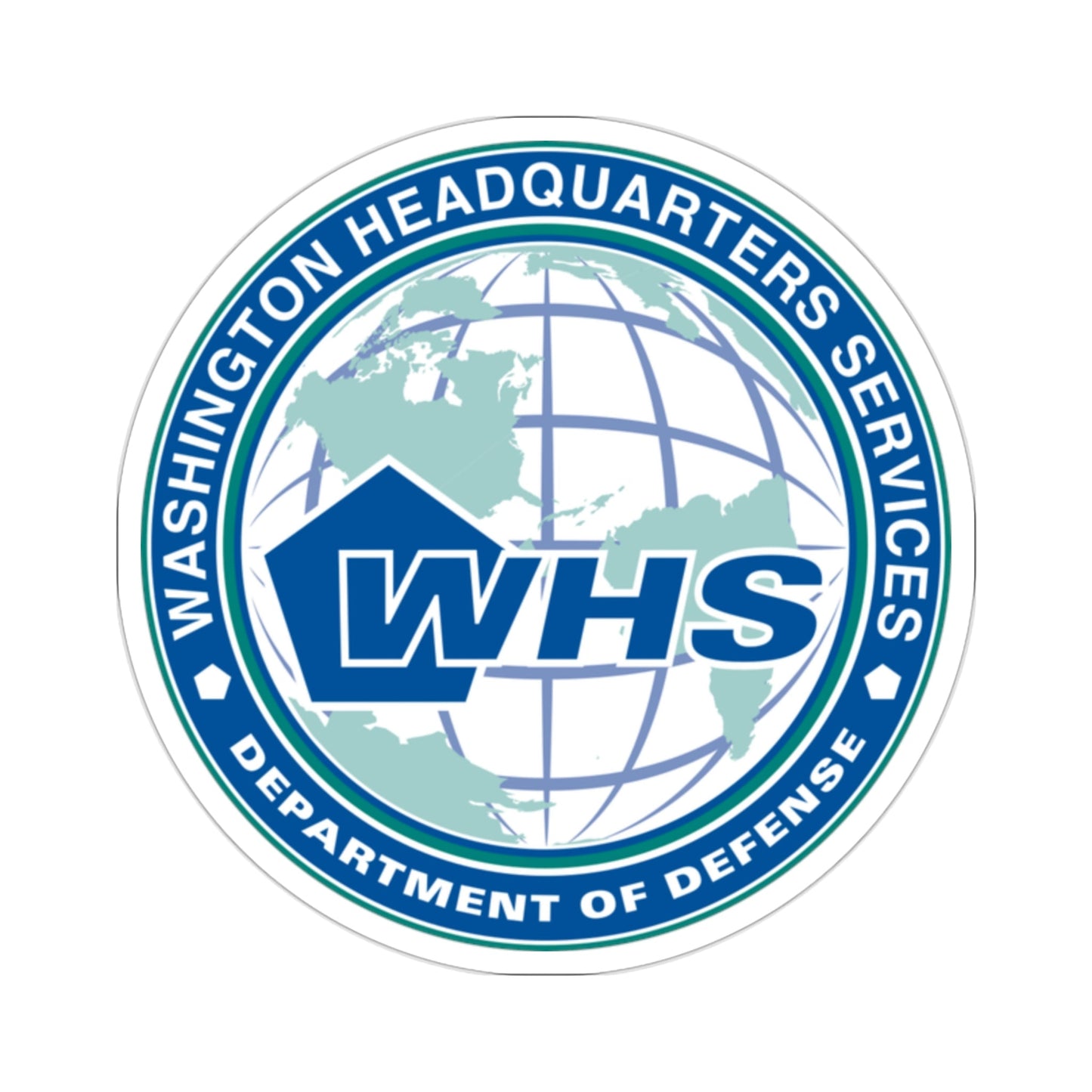 Wahington Headquarters Services WHS STICKER Vinyl Die-Cut Decal-2 Inch-The Sticker Space