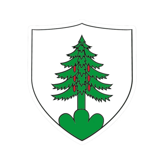 Walchwil Wappen (Switzerland) (Coat of Arms) STICKER Vinyl Kiss-Cut Decal 2 Inch White - The Sticker Space