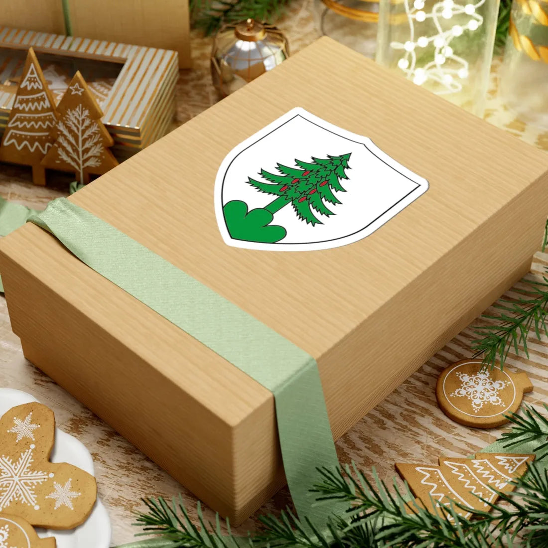 Walchwil Wappen (Switzerland) (Coat of Arms) STICKER Vinyl Kiss-Cut Decal - The Sticker Space