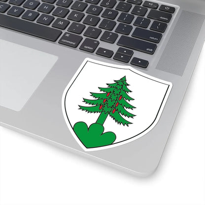 Walchwil Wappen (Switzerland) (Coat of Arms) STICKER Vinyl Kiss-Cut Decal - The Sticker Space