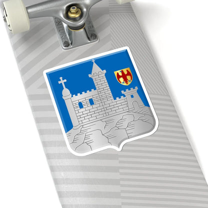 Walcourt wapen (Belgium) (Coat of Arms) STICKER Vinyl Kiss-Cut Decal - The Sticker Space