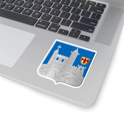 Walcourt wapen (Belgium) (Coat of Arms) STICKER Vinyl Kiss-Cut Decal - The Sticker Space