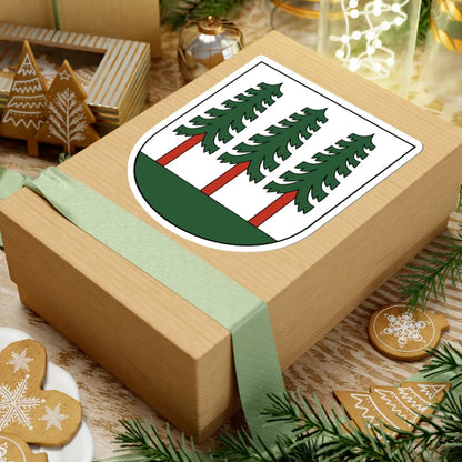 Wald-blazon (Switzerland) (Coat of Arms) STICKER Vinyl Kiss-Cut Decal - The Sticker Space