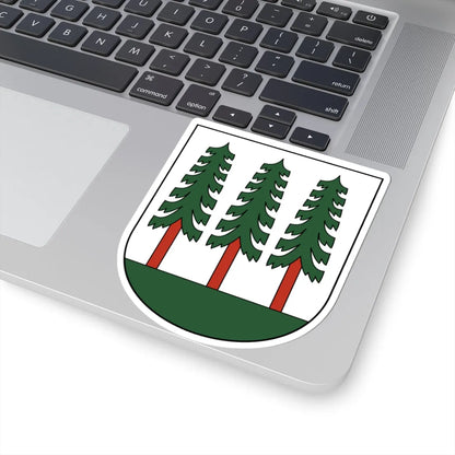 Wald-blazon (Switzerland) (Coat of Arms) STICKER Vinyl Kiss-Cut Decal - The Sticker Space